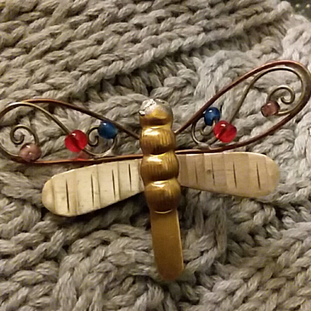 NWOT butterfly pin
